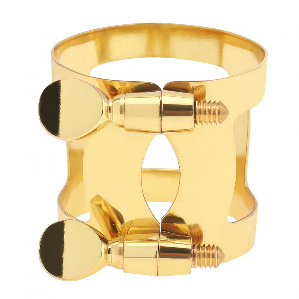 BE Barytonsaksofon-munnstykkehette Gullbelagt messingligatur