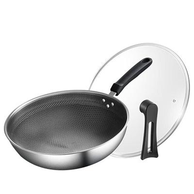 SUPOR Honeycomb Stainless Steel Wok