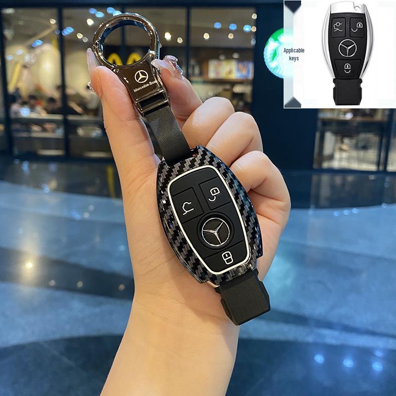 Mercedes-Benz Schlüsselhülle für E-Klasse E300, Neue C-Klasse C200L, GLC260, A/S-Klasse, GLA/GLB Modelle.