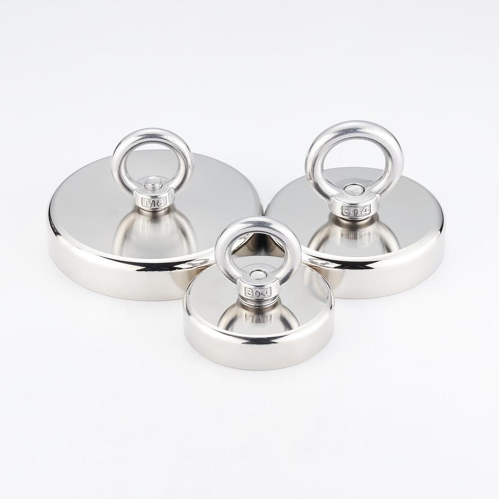 Heavy-Duty Salvage Magnet: Strong Suction Deep Sea Magnetic Ring