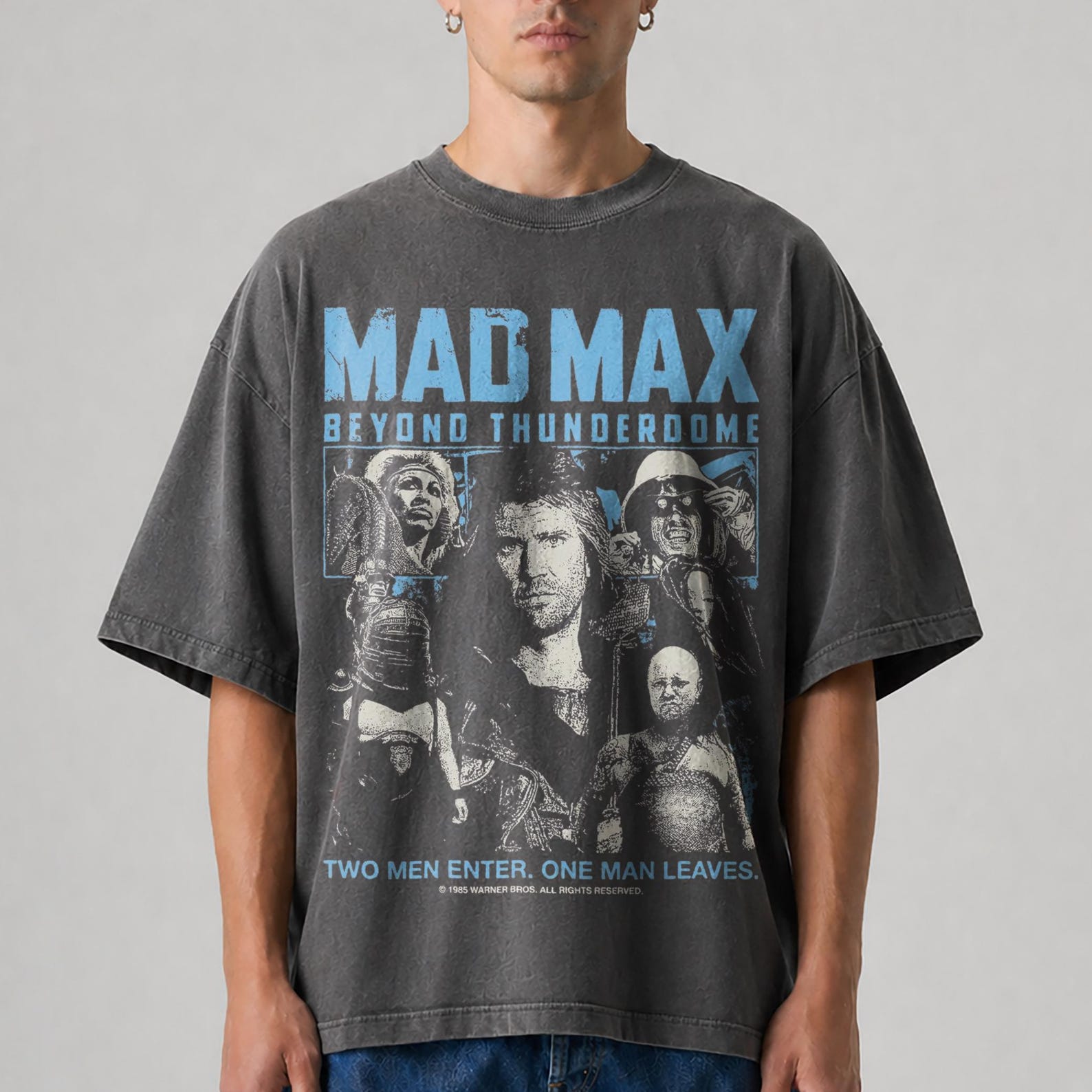 Mad Max Thunderdome Tee, Vintage 80s Movie Shirt, Cult Film Gift 3XL