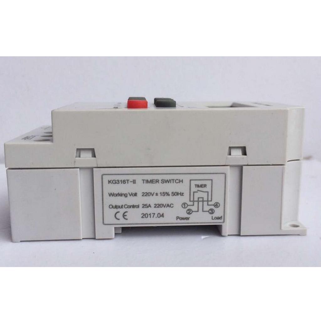 Micro Computer Switch Weekly Digital Time Relay 220V