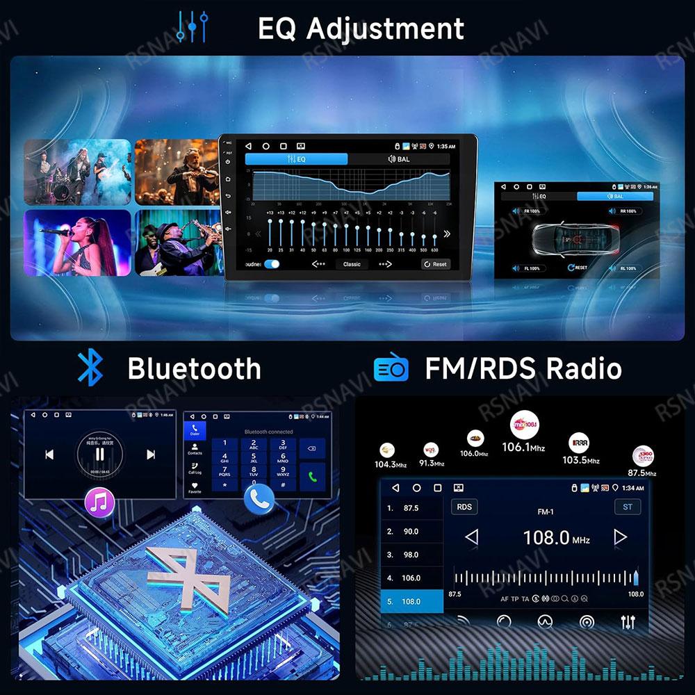 Android 16 Car Radio For Honda CR-V 3 RE CRV 2007-2011 Multimedia Video Player Audio Auto 5G WIFI GPS RDS Navigation Qualcomm BT