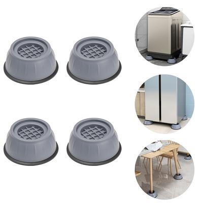 4pcs Home Anti Vibration Base Heightening Pedestal Washer Feet Pads Furniture Stabilizer Dryer Support Washing Machine