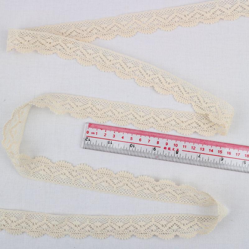 Korean Version Cotton Thread Flower Trim Accessories Fabric Clothing Curtain Strap Material Decorative Book White