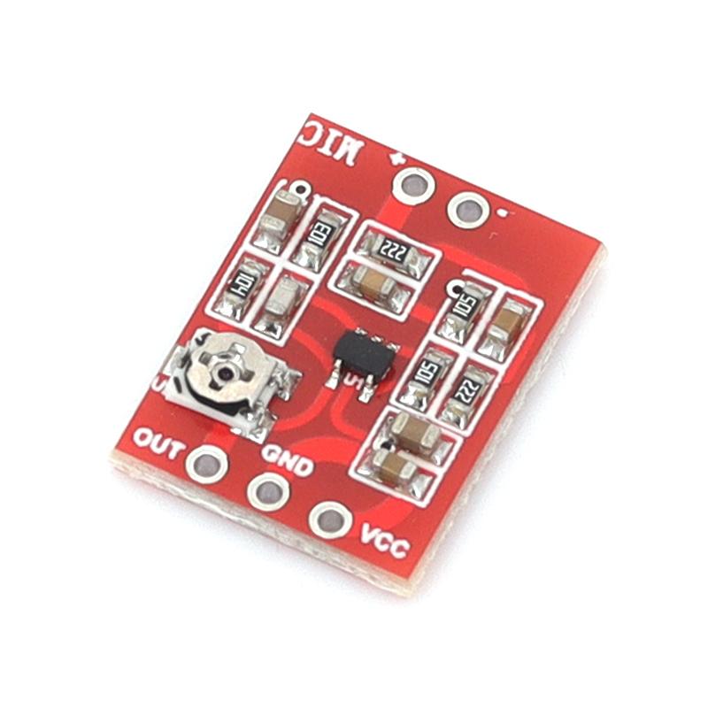 Stlxy MAX4466 Electret Microphone Amplifier Module Adjustable Gain Preamplifier Board Audio Acquisition Preamp