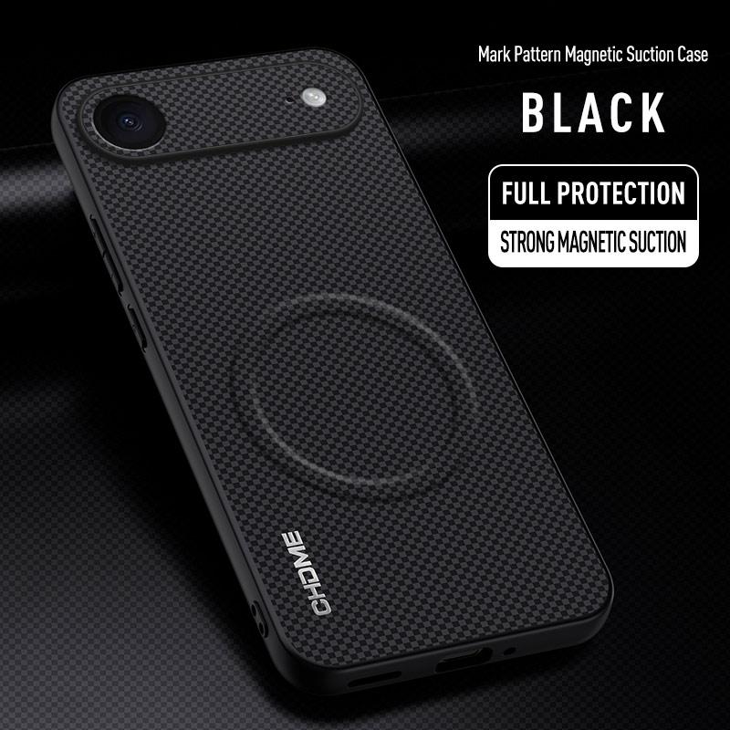 For iPhone Air Case Luxury Car Magnetic Holder Phone Case For iPhone 17 Air 5G iPhoneAir Silicone Shockproof Back Cover Coque For iPhone Air чёрный