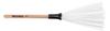 Innovative Percussion Fixed Nylon Brush Wood Handle Medium [BR-3]