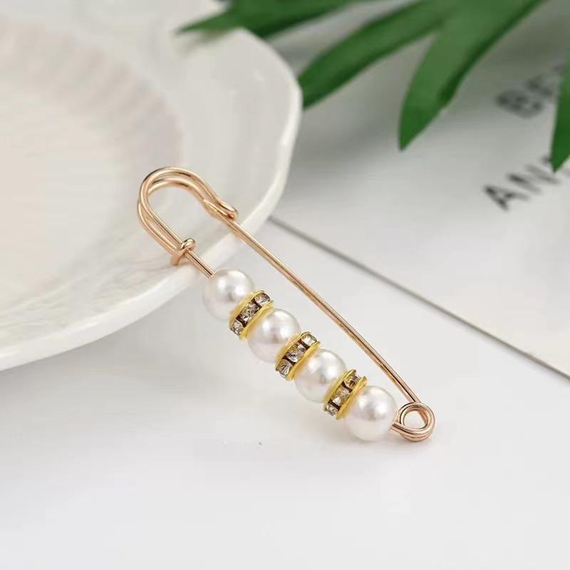 

Регулируемая пряжка-булавка для одежды - Брошь против оголения для женских брюк