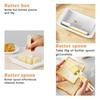 Dustproof Butter Storage Box Fresh-keeping Cheese Container  Refrigerator Preservation Box
