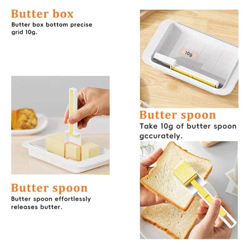 Dustproof Butter Storage Box Fresh-keeping Cheese Container Refrigerator Preservation Box
