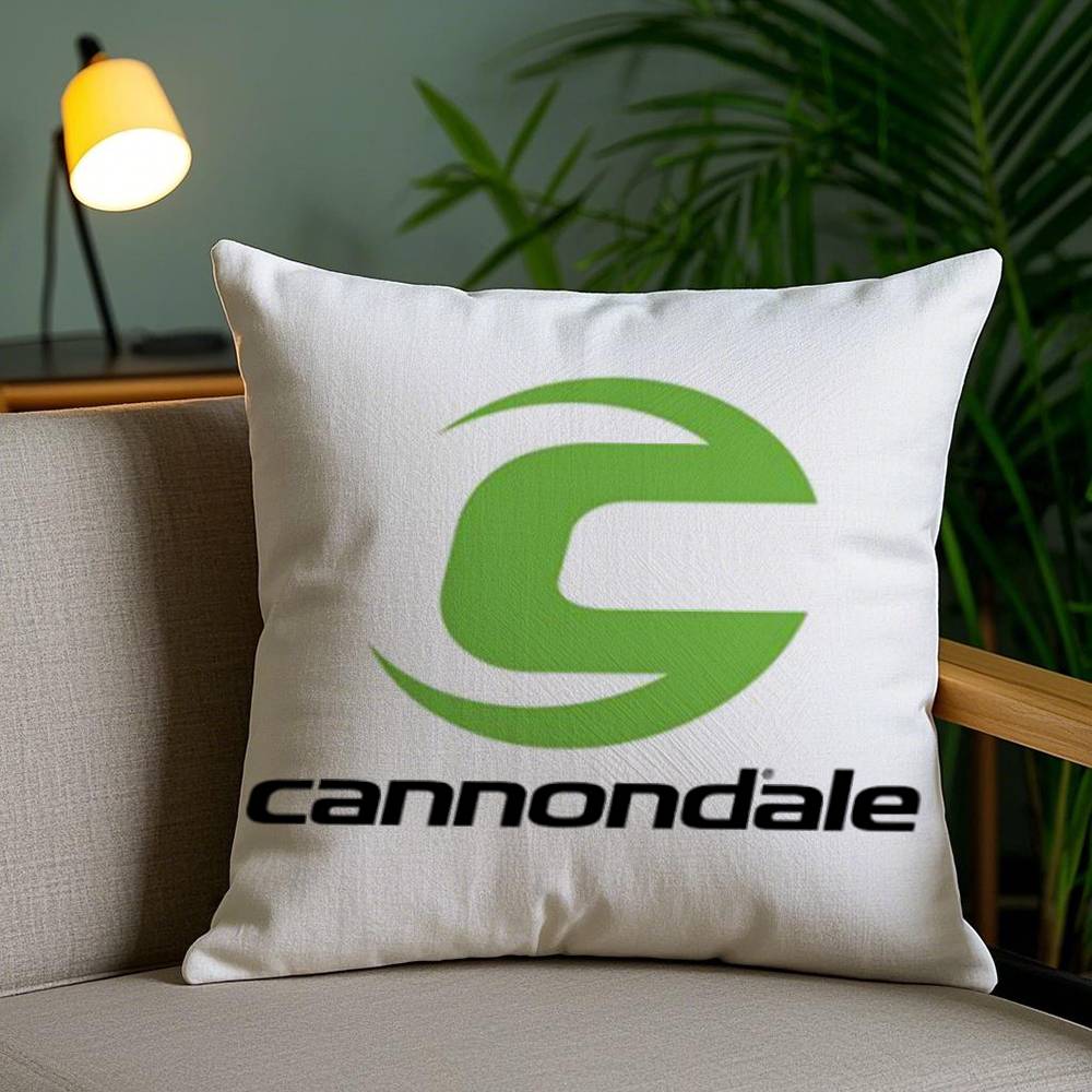 Brand C-C-Cannondaless Pillow Case Sofa Short Plush Double-Sided Hd Printing Room Home Office Gift Cushion Cover