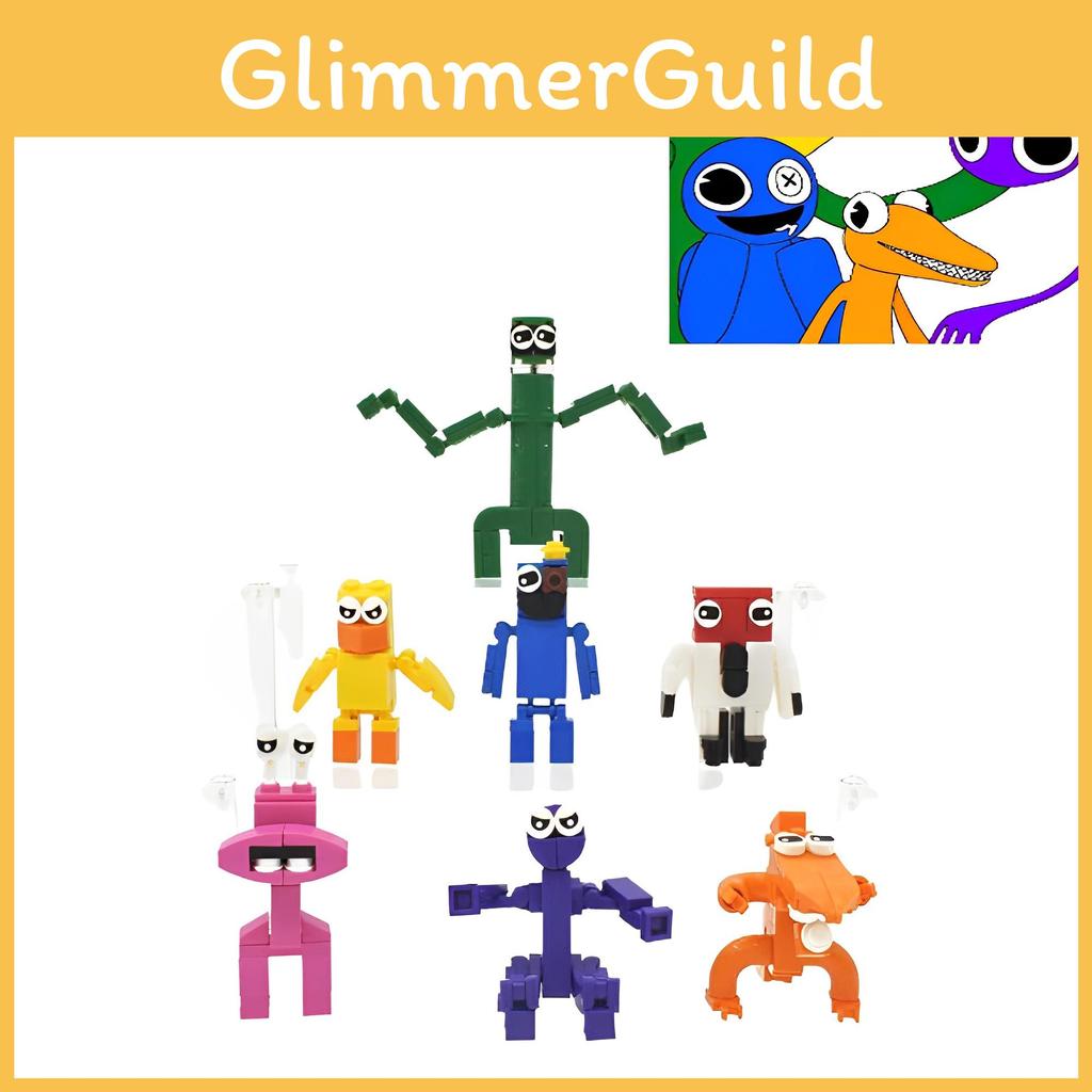 247 pezzi Roblox Rainbow Friends Blocchi da Costruzione Giocattolo Per Ragazzi Ragazze