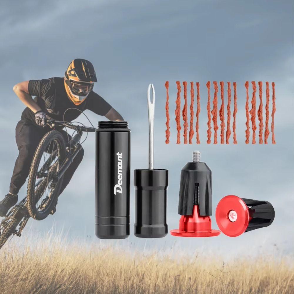 High Viscosity Tubeless Maintain Tool with Handlebar Plug Bike Tire Repair Kit  Road Bike