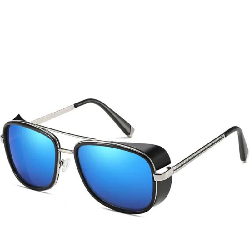 Men Vintage Metal Sunglasses Women Square Steampunk Sun Glasses -1.0 -2.0 -3.0 To -6.0