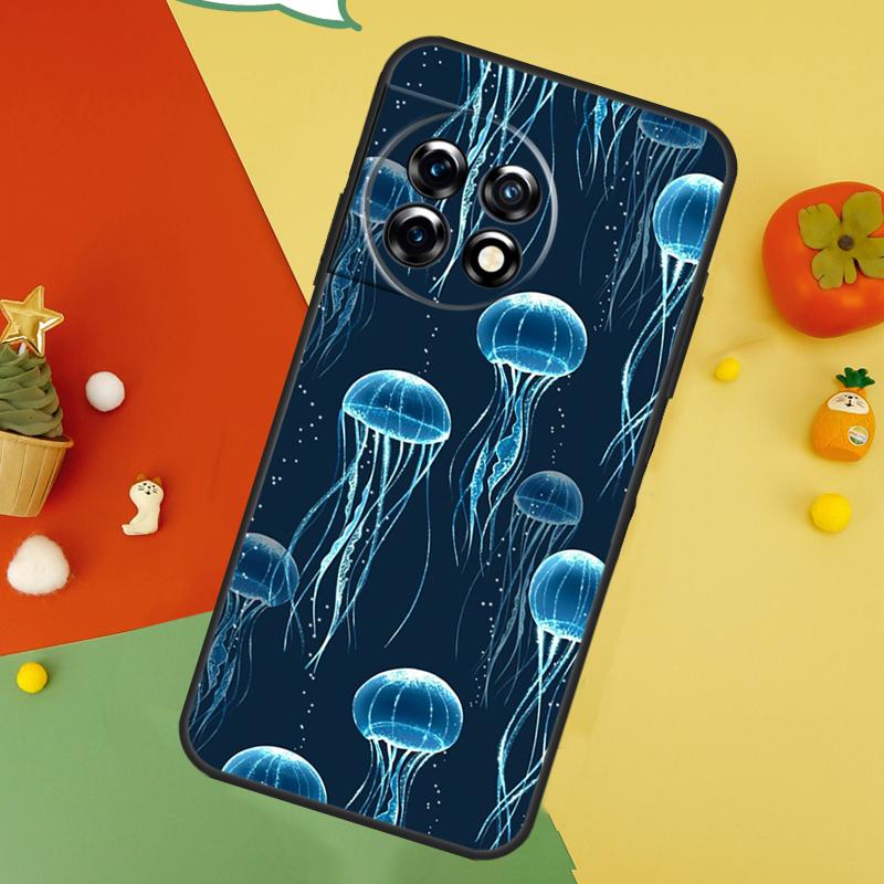 Magic Jellyfish Case For OnePlus 15 12 12R 13T 13R 13 11 9 10 Pro 10T 8T Nord 5 CE 2 3 4 Lite N20 N30 Cover