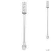 Rotates 180° Electrical Outlet Extender Adjustable Length Flat Plug Power Strip  for NightStand