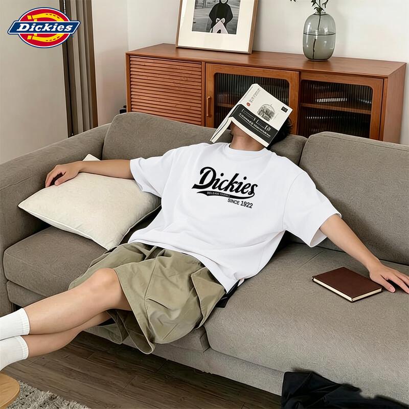 Dickies Men s Summer Loose Fit Cotton T-Shirt XL