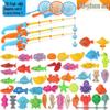Children's Magnetic Fishing Toy Pool: Pretend Play & Educational Summer Water Game for Boys & Girls