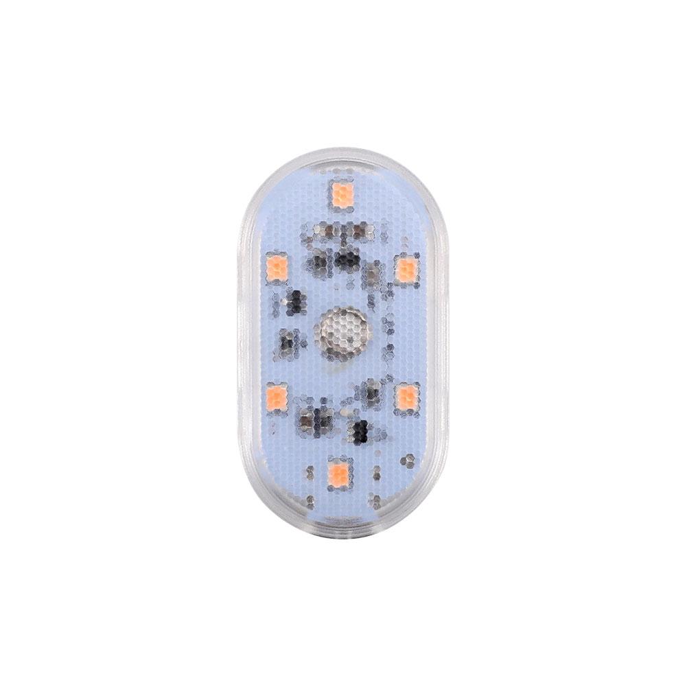 Car Led Touching Light Tiny Size Magnetic Roof Reading Light USB Rechargeable Gentle Illumination Lamp for Floor Trunk