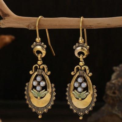 Women's Earrings Retro Exaggerated Fashion Jewelry Women's Earrings