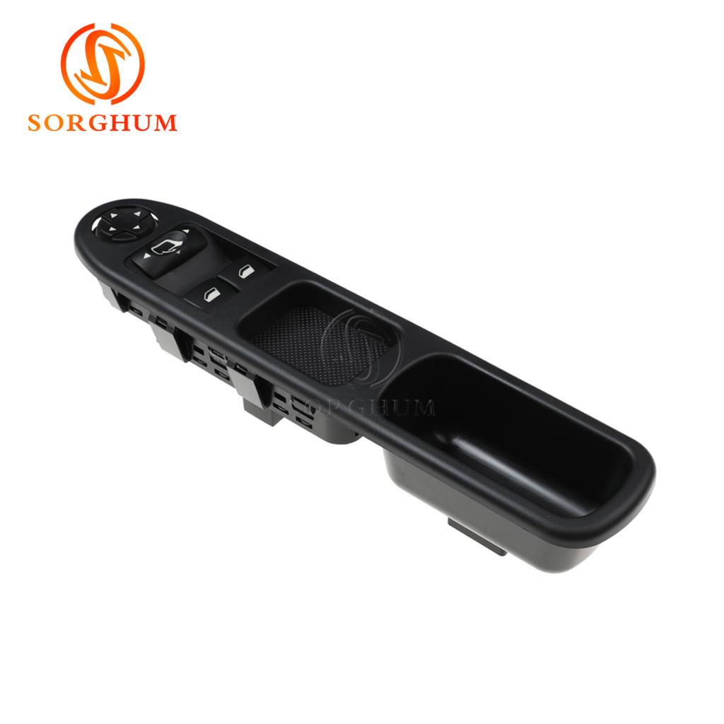 SORGHUM 9654859677 Mașină LHD Lifter comutator geam electric stânga șofer pentru Peugeot 207 Citroen C3 Picasso 2007 6554QA 6554.PZ