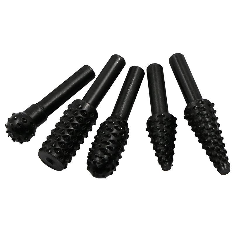 Electric Woodworking Rotary File & Milling Cutter Set - Precision Wood Carving & Grinding Tools