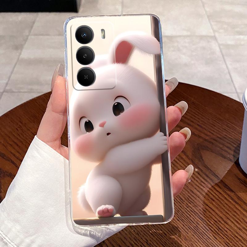Casing For Realme C71 Case RMX5303 Silicone Aesthetic Cute Cat Cartoon Fashion Astronaut Transparent Cover C71 Realme Phone Case