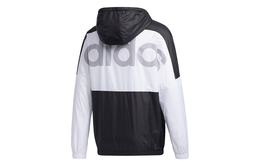 Adidas Neo Jackets Men's Black Hooded Moderate Instructor GJ8770
