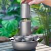Pure Titanium Portable Travel Tea Set