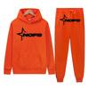 2024 Y2K Gothic Punk Rock Hoodie & Sweatshirt Set Streetwear