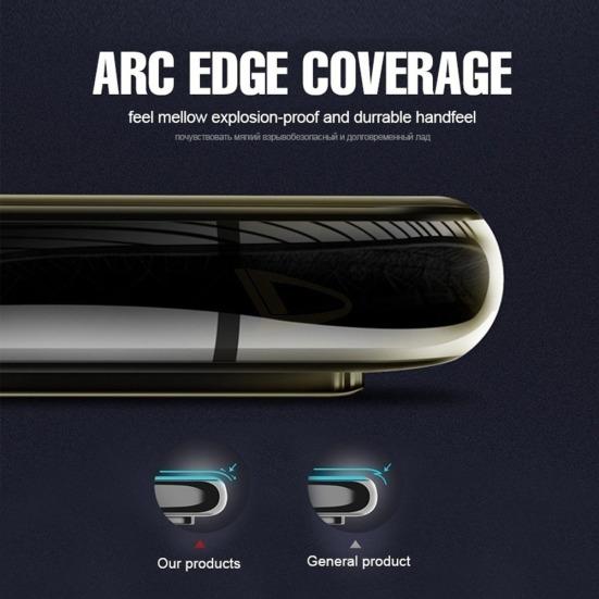 IPhone Xs/Xs Max/XR/X/6S/7 Plus/8 için Darbeye Dayanıklı 10D Temperli Cam Ekran Filmi