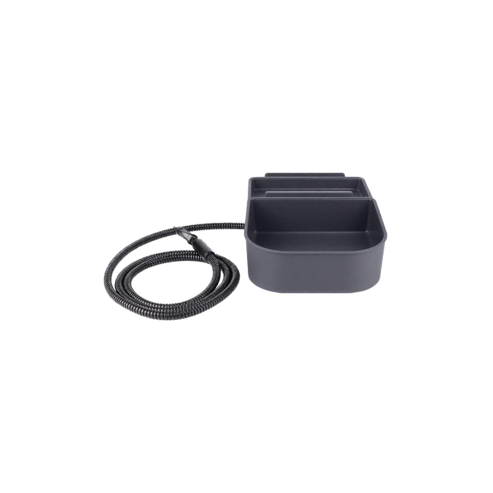 Heated Pet Bowl with Hanging Hook, - Design, 1L Capacity for Outdoor and Indoor Use