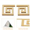 10Pcs 5x5CM   Waist Line Mirror Sticker Modern Acrylic Wall Stickers for Living Room