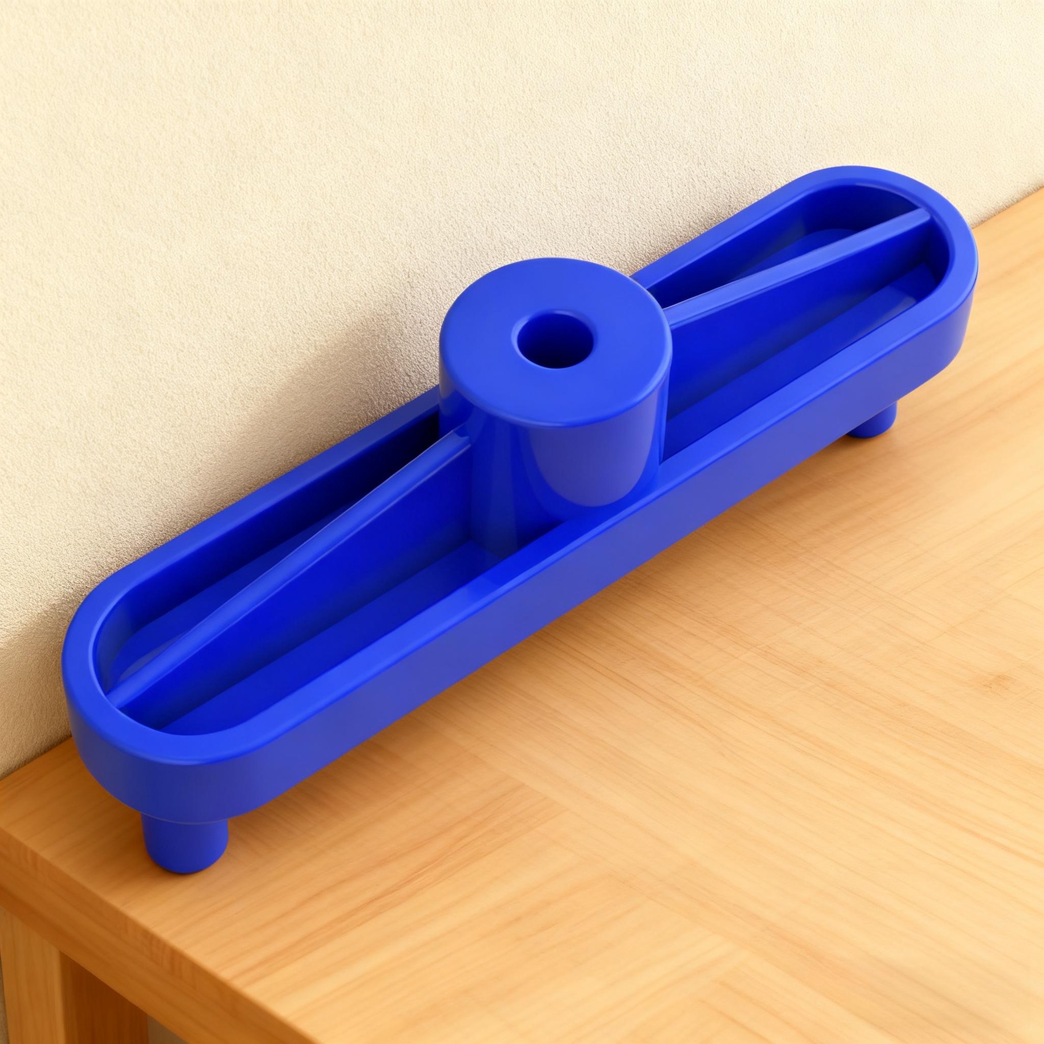 

1pc Woodworking Marking Gauge Center Finder Line Scriber Center Offset Line Marking With Magnet Locator Scribe Marking Carpenter синій