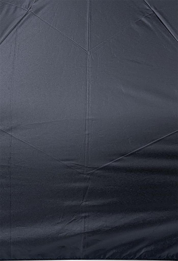 Rose Sangyo 60cm Lightweight Folding Umbrella for Sun and Carbon 61601201 Men's Rain, Black,