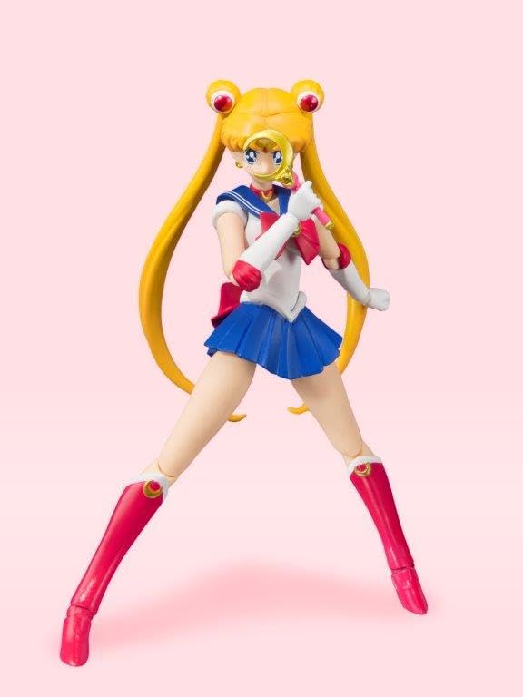 TAMASHII NATIONS S.H.Figuarts Pretty Guardian Sailor Moon Sailor Moon -Animation Color Edition- Approx. 140mm ABS & PVC Painted Movable Figure