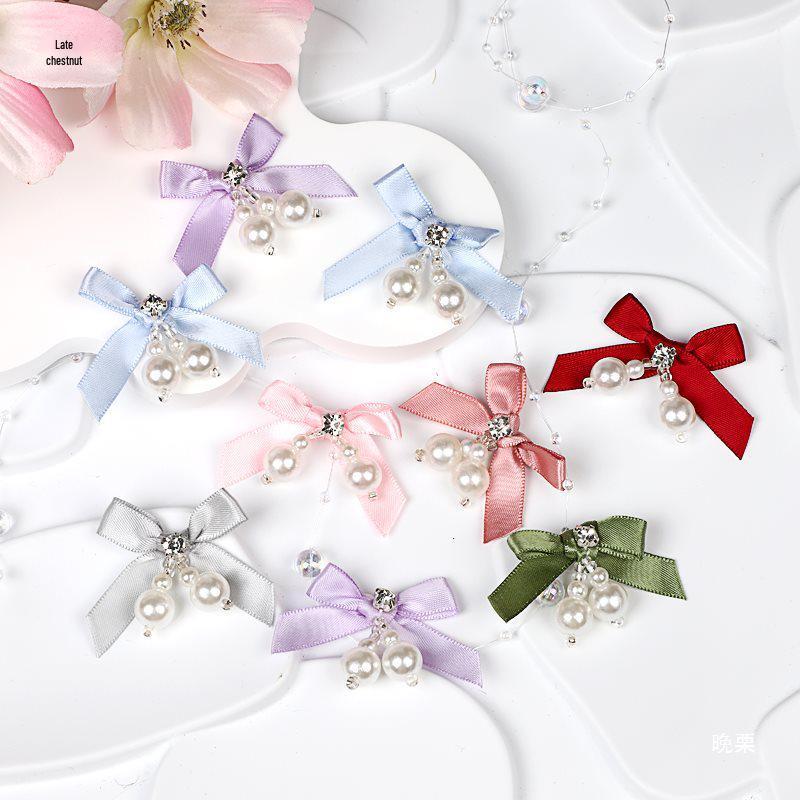 Deluxe Handmade Bow Tie & Lace Trim DIY Set for Accessories