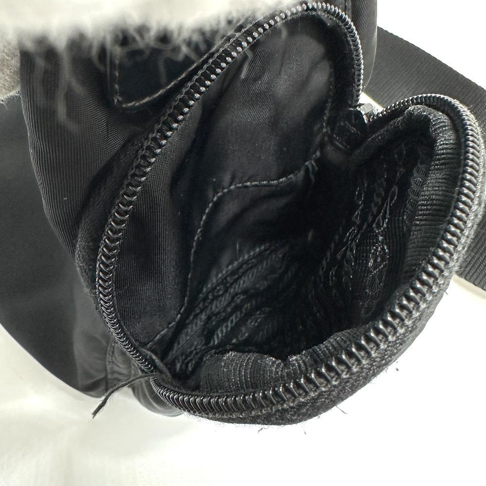 PRADA BT426T Shoulder Bag Shoulder Bag Shoulder Bag Nylon Black/SilverHardware