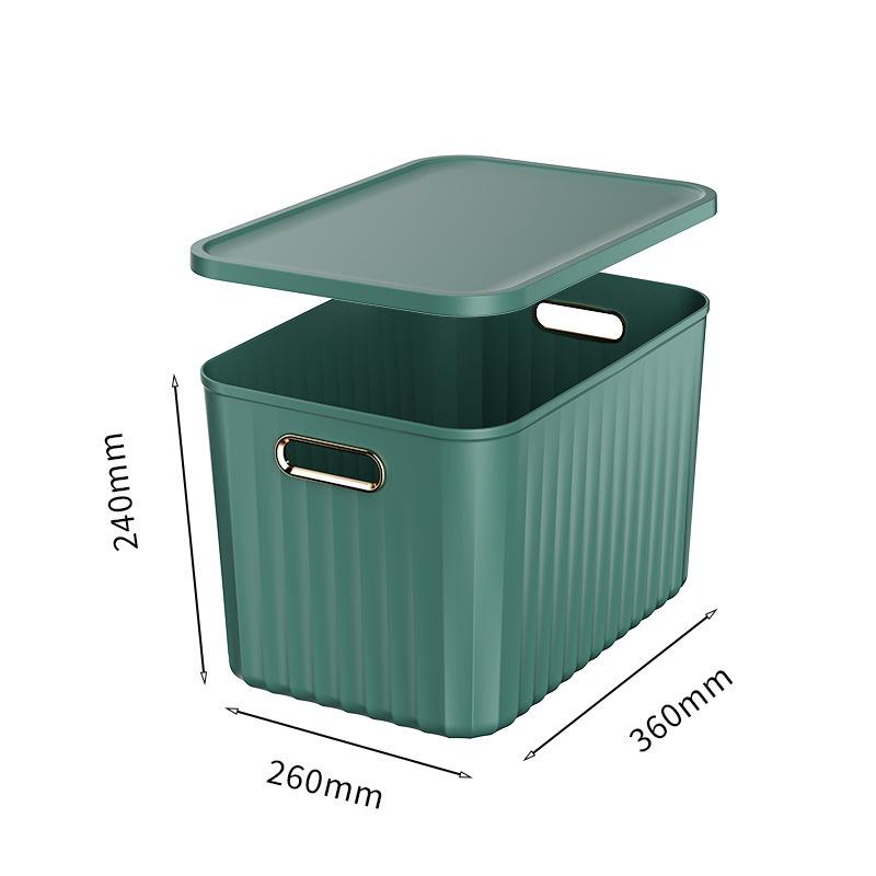Прочный ящик для хранения одежды и закусок - пластиковый контейнер для гостиной или детской комнаты 2190₽
