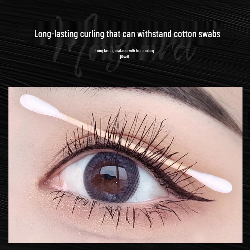 Manwan Select Wasserdichte Langanhaltende Verlängernde Mascara mit Natürlichem Volumen & Schwung, Wischfeste Feine Kamm Wimpern Primer.