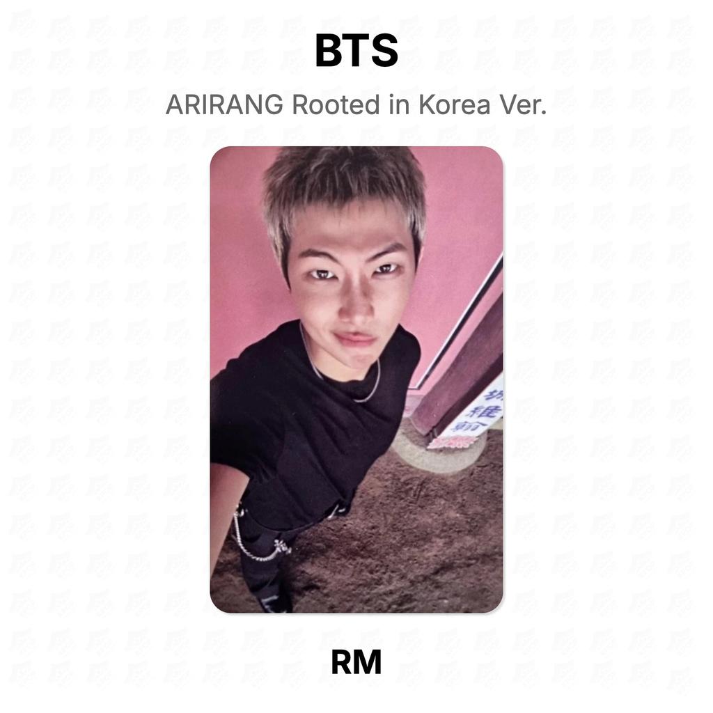 BTS ARIRANG Radicato in Corea Ver. Fototessera ufficiale