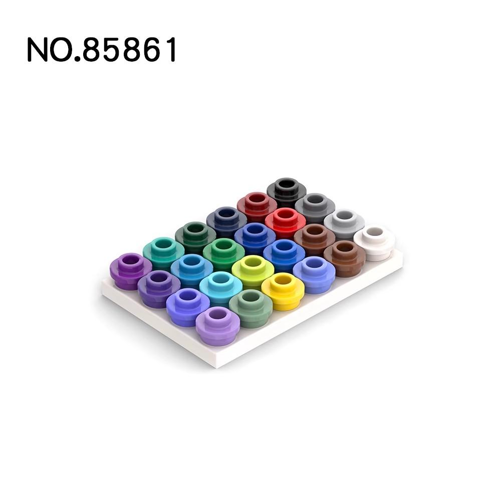 Non-Toxic 50Pcsmoc Assembles Particles 85861 28626 Plate Round 1X1 With Open Stud For Blocks Parts Diy Tech Toys Classic Brand Kids