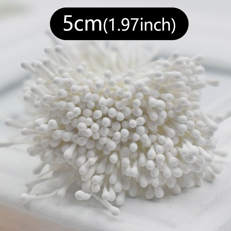 400 Stück 2mm Moulti Optionen Künstliche Blume Staubfäden Mini Perle Floral Stempel Für Blumenarrangements und DIY Herzen Heimdekoration