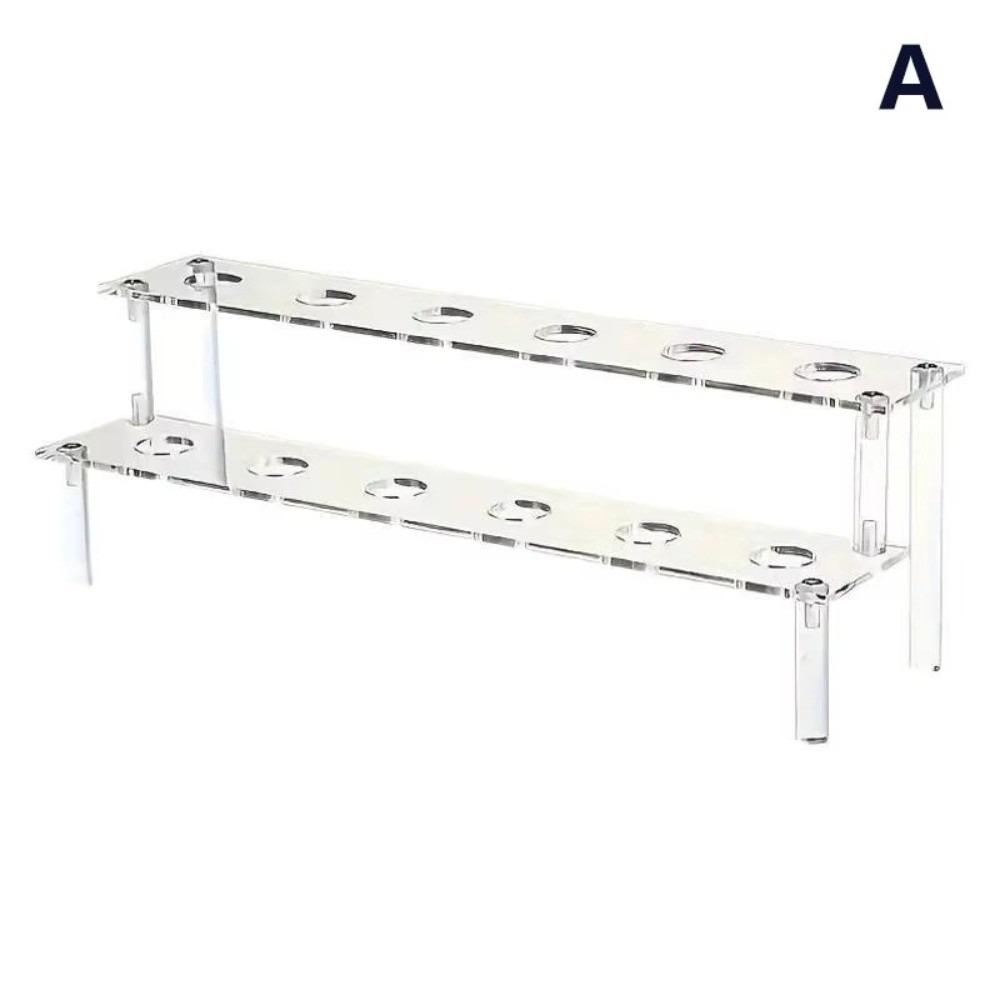 

2/3/4 Layers Ice Cream Stand Acrylic Storage Rack New Cone Dessert Holder Tray Food Baking Tools 2layer