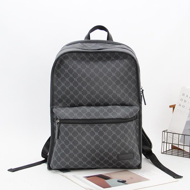 Korean Style Men's Commuter Backpack - Large Capacity School and Travel Bag