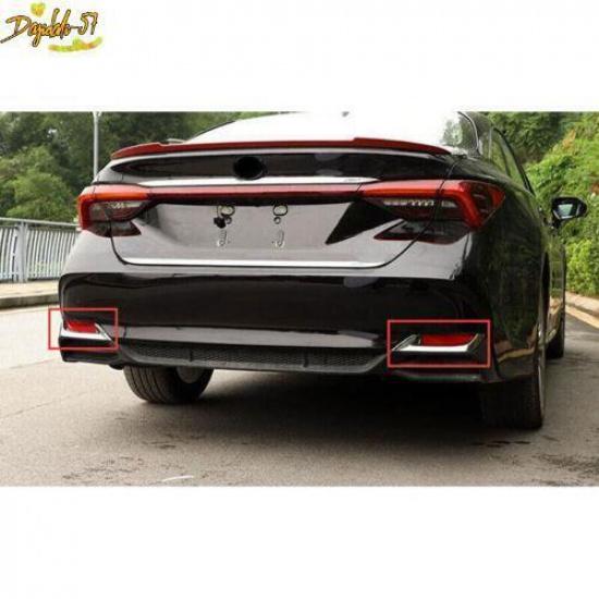 Chrome Exterior Rear Fog Light Lamp Strip Cover Trim For Toyota Avalon 19-22 New