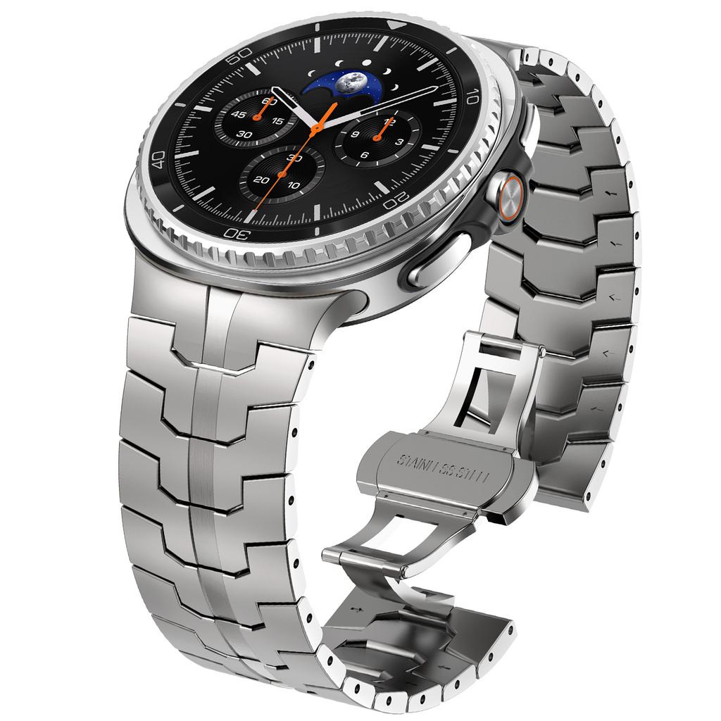 Stainless Steel Strap for Samsung Galaxy Watch 8 44mm 40mm 8 Classic 46mm Luxury Metal Band for Galaxy Ultra 2025 2024 Bracelet