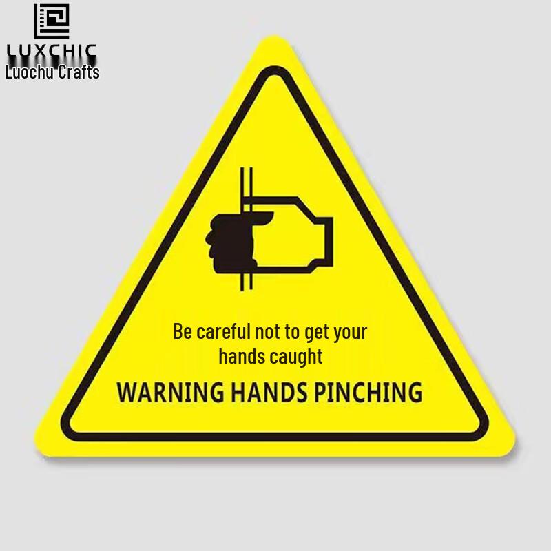 Luxchic Electrical Hazard Warning Decals