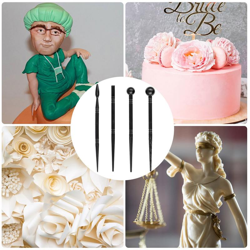 Zestaw narzędzi do rzeźbienia i pisaków punktowych Masa polimerowa do modelowania Narzędzia do rzeźbienia Pisak punktowy Stylus z kulką Glinka ceramiczna do garncarstwa Wgłębienie